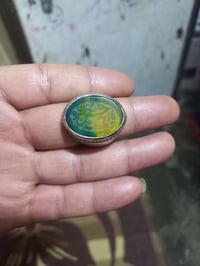 خاتم • عقيق يماني • صياغة ثقيلة