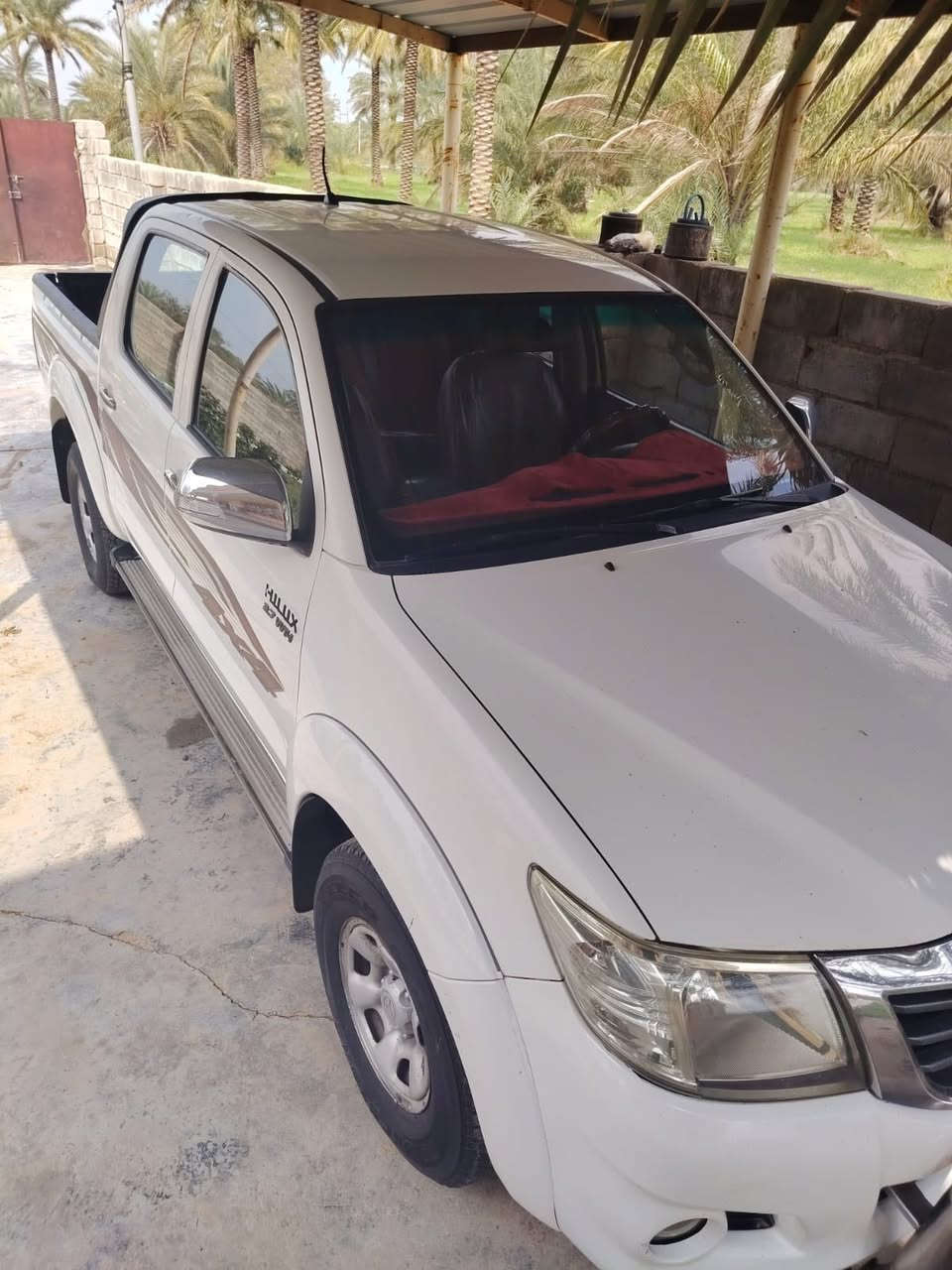 السلام عليكم فور ويل 2012 سيارة بلادية محرك مكفول كير اوتوماتيك رقم ديالى (***********) صاحب السيارة
