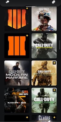 حساب بلاي • بيس 21 • مجموعة ألعاب