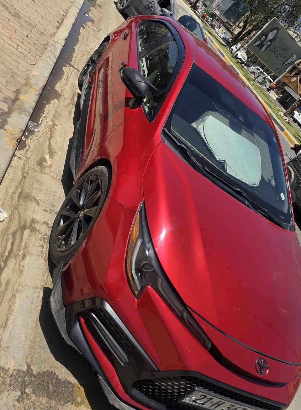اخوان ميعجبك السعر .. رجاءا صلي على محمد وآل محمد

كورلا 2020 وارد اميركي محرك 2000cc 
سونارها واضح وماشيه حاليا تقريبا 85000كم تقريبا 
مواصفات se ...
تحكمات . شفتات . رادار . كاميرا . تحديد مسار . كروز سرعه ...
تبريد خير من الله ...
ايرباك سستم راجع والصبغ ربع جاملغ وشبر بنيد وبيها تلحيضات بارد  ..
مكان السياره بغداد .. شارع فلسطين او زعفرانيه
 .. رقمها سليمانيه .. تحويل سنويتها 2027 شهر 10
سعر السياره ( 146$ ) بيها مجال حك الجيه ...

***********

