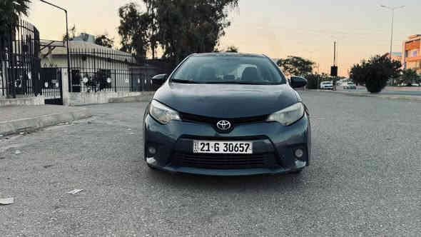 كورلا أمريكي 
موديل ٢٠١٤ 
سعره ١١٥ 
السياره ٣ قطع صبغ بدون دواخل
 بدون ايرباك 
محرك كير مكفول وضع الشركه شرط 
تبريد ثلج 
السياره رقم جديد انكليزي سليمانيه 
سنويتها لحد ٢٠٢٨
شرط وكاله او تحويل  
 ماشيه ١٠٩ ميل 
مكانه / طوز / كركوك 
فقط اتصال 
***********
*********** كركوك
