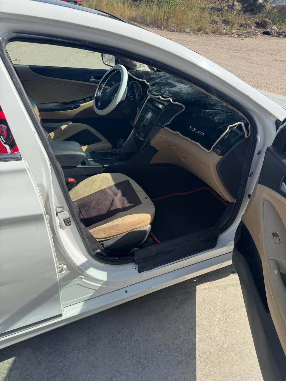 سوناتا 2011 خليجية مكينة 2400 دووووش رقم اربيل الانكليزي سنويه لل2030 بانوراما اشاير بالمري حساسات بيها صبغ باب السائق وجاملغ امامي الأيسر والبنيد اثر طخة بسيطة بدون دواخل مكفولة لغود شواصي تكم حوض السيارة جاهزة مكينة كير حدادية كهربائيات تخم تاير باتري السعر 86 العنوان الإسكندرية مجمع حطين طريق بغداد كربلاء قرب الدلة
*********** الفلوجة, الأنبار
