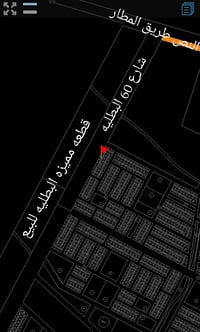 قطعة للبيع • مميزة • البطلية شارع ٦٠