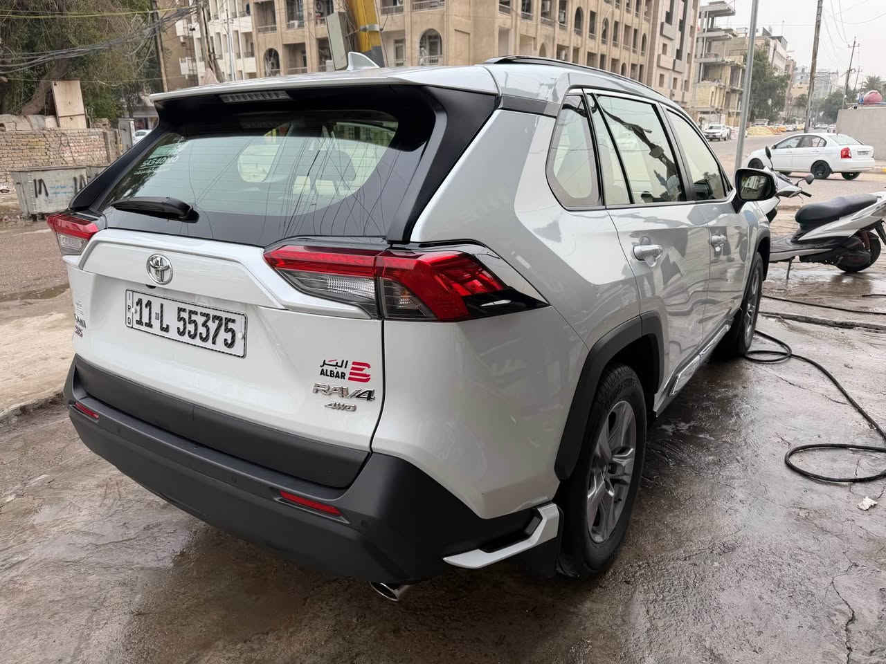 راف 4 ساز 2024 رقم بغداد بأسمي استلام شركة ماشية 
43 الف فول مواصفات المكان بغداد مكفولة عدا صدعة بدعاميه موضحة بصور السعر 285$ بي مجال قليل 
هـ ***********
ملاحظة
غير متواجد على الفيس بغداد, العراق
