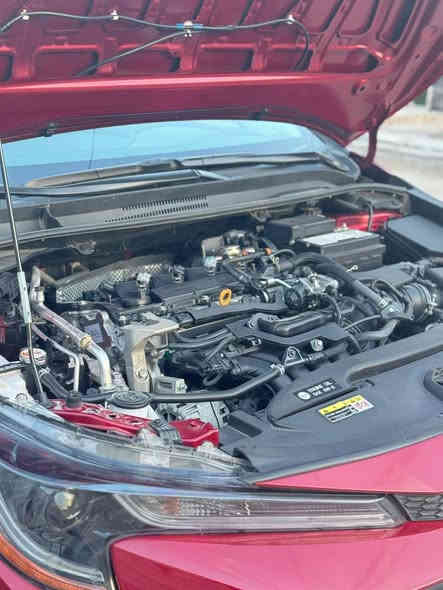 السلام عليكم كورلا 2024 سياره جديده ماشيه 21الف حادثه خشم البنيد وشويه بيه بارد بل باب سعر 167وبيه مجال لاستفسار ***********
