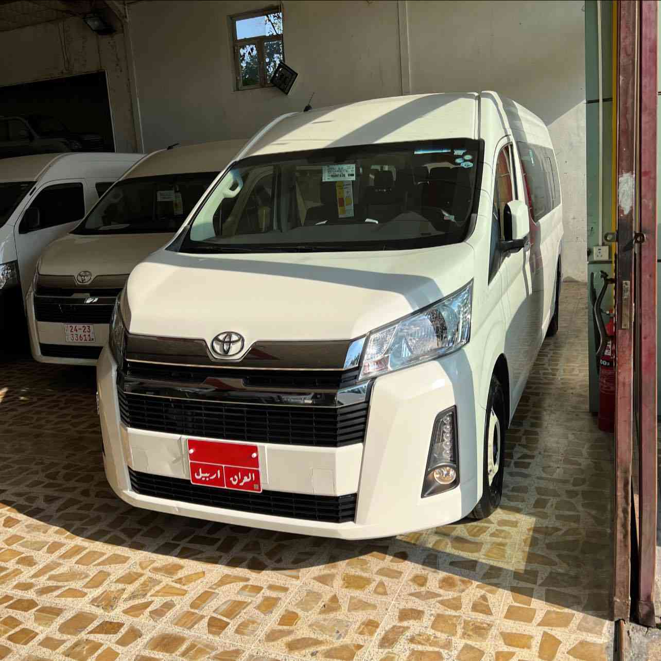 اللهم صلی علی نبینا محمد
تویوتا هـایس
مودیل ٢٠٢١
فول مواصفات 
كیر اتوماتیك
شركة جیهان
باب كهرباي
مكفولة كفالة عامة عدا شبر تعدیل بصندوق
ماشیة ١٠٠ الف كم
***********
***********
عنوان// اربیل
