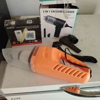 ٣ قطع • مكنسة سيارة • حالة غير مضمونة