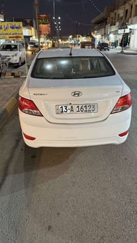 اكسنت 2015 للبيع مكينه 1600مكينه ما مفتوحه كير حداديه خير من الله تاير...