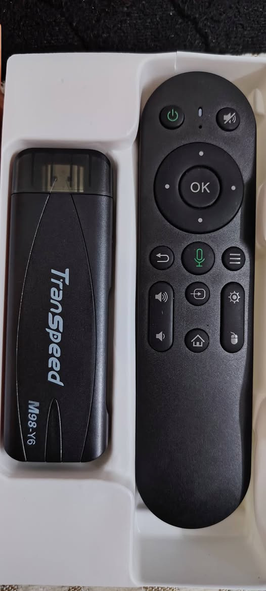 🔥 متوفر الآن #تيفي_بوكس #Y6_TV_STICK M98
من شركة ترانسسبيد #TRANSPEED 🔥

✅ إصدار أندرويد 13
✅ ذاكرة داخلية 16GB
✅ رام 2GB 
✅ معالج سريع وأداء ممتاز + ريمونت بلوتوث وناطق بالاوامر الصوتيه للوصول السريع لمحتواك المفضل 
✅ برامج كاملة ومفعلة 🎉

📺 التطبيقات المتوفرة:
1️⃣ يوتيوب بدون إعلانات
2️⃣ الرأيس لايف
3️⃣ كاست X
4️⃣ 1 بغداد
5️⃣ 1 عراق
6️⃣ ياسين TV
7️⃣ سينمانا لينباك
8️⃣ دراما لايف
9️⃣ شاشتي
10 واحد موصل 
وبالامكان اضافه المزيد😉
للحجز راسلونا على الخاص 
🎬 مشاهدة ممتعة بأفضل التطبيقات والبث المباشر
السعر 25  والتوصيل 5  لكافة المحافظات


**إذا كنت صاحب هذا الإعلان وتريد حذفه لأي سبب، رجاءا أرسل رسالة إلى الدعم الفني**