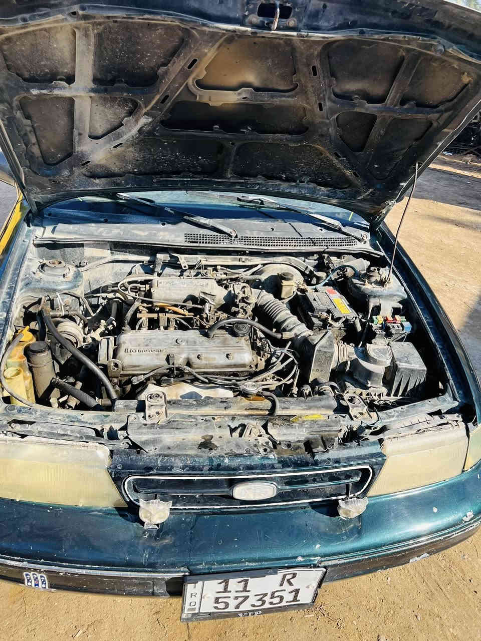 سلام عليكم كيا سيفيا. موديل 94 رقم بغداد محرك مفتوح كير عادي تخم تاير سيارة نظيفه دوشمه جديده مكاني اليوسفيه رايدها 33 وبيها مجال هذا رقمي بيه واتساب او اتصال ***********
