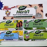 بفضل الله وصول حاوية معجون اسنان دابر اعشاب الاصلي وبجميع النكهات والا...