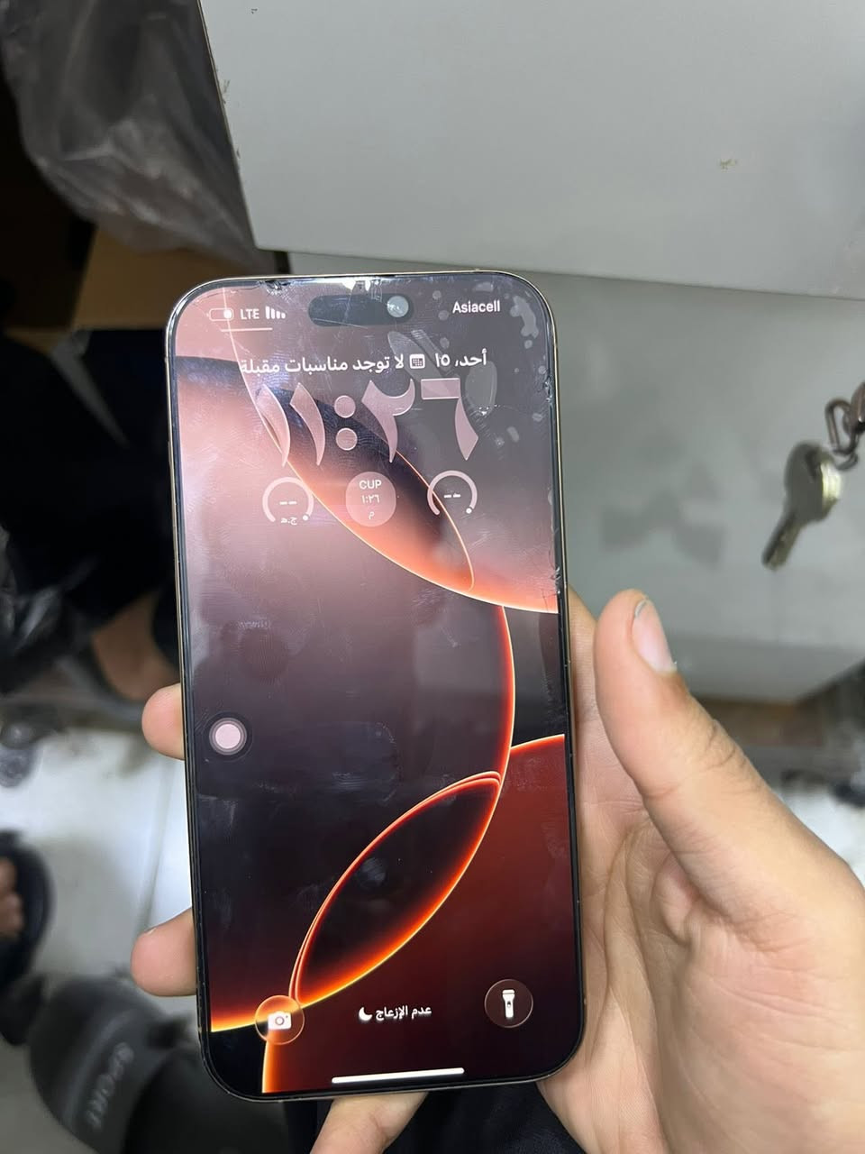 السلام عليكم شباب تلفون لبيع 16برو ماكس بطارية 90المبايل نضيف وصورة تحجي بل نضافة تجي تفحصة انتة كدامي وتاخذة او تودي لي بكان لتريدة واني وياك نضافة 99% سعرة 1250قفل
بكاني مدينة قطاع79 رقمي ***********
