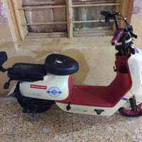 دراجة شحن • ٤ بطاريات • عطل بالملف