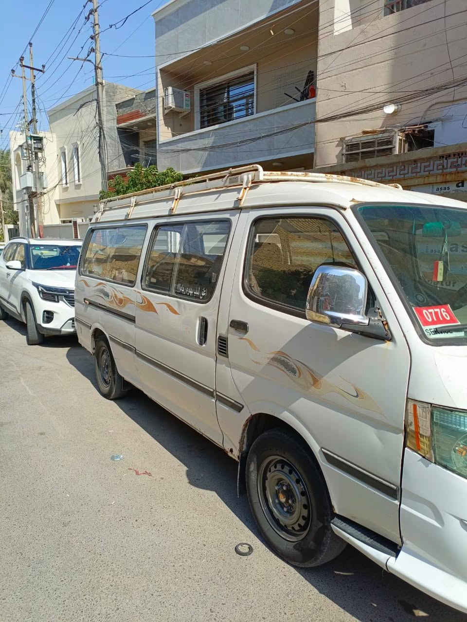 سلام عليكم فتون 14حرة رقم بغداد كير فقط قلايج مكينه قبق اصفر اكسل كفاله صدر امامي خلفي جديد تخم تاير ياباني نص عمر الكشر كفاله عامة قطرة صبغ ما بيهة فقط طخة 4 اصابع بين فتحة البانزين والبك لايت السيارة يحتاجلهة بور ستيرن او دوشمة فقط كشنات كهربائيات كلهة شغاله شاشه بالدشبول سستم سماعات السيارة مال بيت ما مشتغله بالشارع السيارة ناقصهة فقط ( قلايج - بور ستيرن - دوشمة كشنات)
تريد وكاله تريد تحويل سعر السيارة 80 او بيهة مجال حك الجيه رقمي *********** بي واتساب مكاني بغداد
