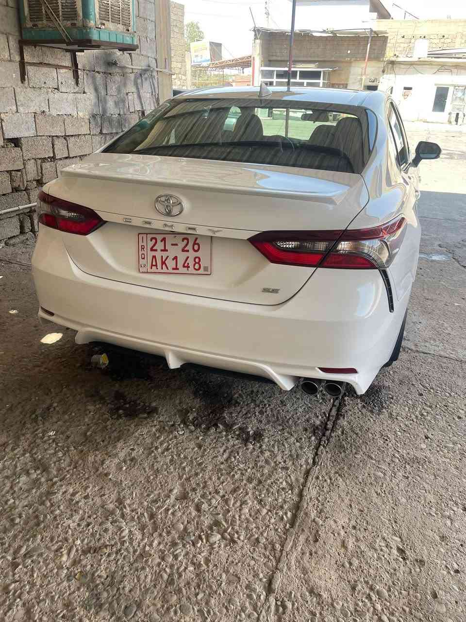 كامري موديل 24 جاملغ سايق تبديل بلادي والسكن تجاري وبابين طرف سكن كلير امريكا بدون ايرباك ماشي 25 الف مايل سعر 205$ بي مجال 
***********
