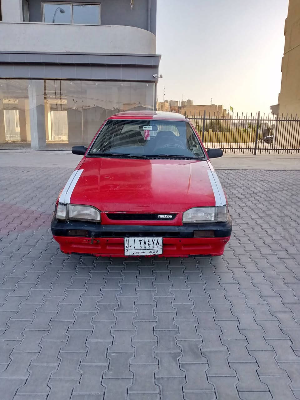 سلام عليكم مازدا ٣٢٣ موديل ٩٠ كير ومحرك بشرط بدون ضرر سنوية عضم عاج دفتر بنزين بي مكان كركوك سيارة جاهز تخم تاير جديد سعر ١٨$ قفل رقم الهاتف *********** الزين ***********  شراي يخابر استفسار اجاوب على خاص
