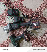 دريل • ٣ بطاريات • شاحنين باركسايد