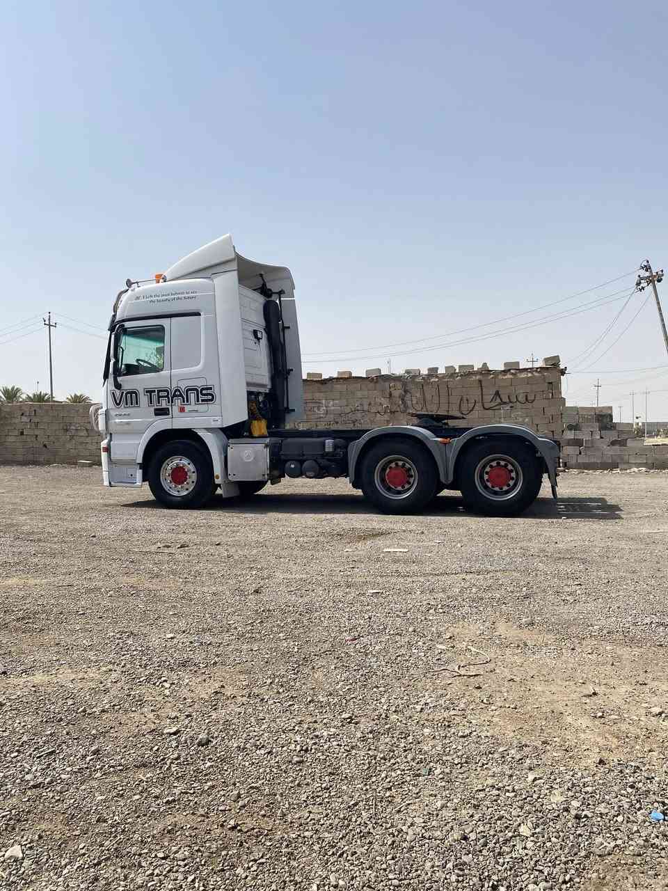 سلام عليكم/ تريله اكتروز ميكه سكس 2655  (للبيع ) المواصفات دوش لايت سقف ليزري ثلاجه وباقي المواصفات اتصل ع صاحب الرقم /*********** /السعر خاص
