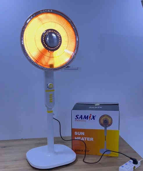 مدفأة عامودية ماركة سامكس

🖍️تدفئة فعّالة وسريعة للمنازل، المكاتب، وغرف النوم
🖍️مثالية للاستخدام في الشتاء لتدفئة المساحات الصغيرة والمتوسطة
🖍️يمكن استخدامها في غرف الجلوس أو المكاتب أو أثناء الجلوس أمام التلفاز
🖍️مناسبة للأماكن المغلقة والمفتوحة جزئيًا مثل الشرفات المغطاة
🖍️قدرة تسخين عالية تصل إلى 1000 واط لتوزيع حرارة سريع ومتوازن
🖍️درجتان للتسخين
🖍️الوضع الاقتصادي 400 واط
🖍️حماية من السقوط (Anti-drop) تفصل التيار عند سقوط المدفأة
🖍️نظام أمان ضد الاهتزاز أو الحركة المفاجئة
شبكة حماية معدنية أمامية تمنع ملامسة عنصر التسخين وتضمن سلامة المستخدمين
🖍️ارتفاع قابل للتعديل من 1.17 إلى 1.35 متر ليناسب أي مساحة أو زاوية في الغرفة
🖍️قطر المدفأة 45 سم
🖍️ضمان لمدة سنة من تاريخ الشراء

السعر 40 الف
توصيل 3 الاف لحميع المحافظات🇮🇶
للحجز راسلونا📲
واتساب ***********
