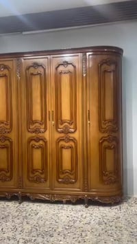 موديل المهرة سنديان امريكي  زان روماني نحت يدوي كادر مصري محترف  صبغ إ...