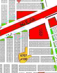مربع ٦٠٠٠ • طابو ملك • ١٠٠م
