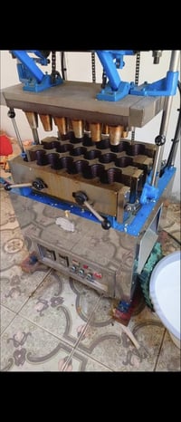 ماكنة انتاج اكواب البسكويت المخصصة للمشروبات الساخنة تنتج اكواب بسكويت...