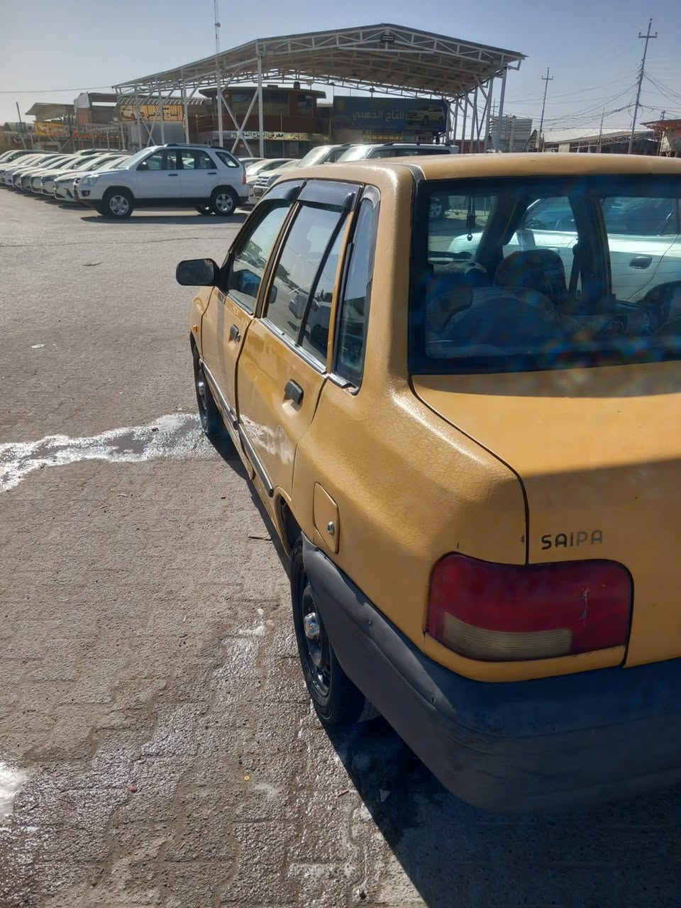 سياره سايبه للبيع مديل 15سياره حلوه وكاملا كير محرك شواصي مكفولا رقم نكليزي بغداد  مصفره هيئه وغرامات سنويه لل29 راعيهة يمي مداور ثاني يوم سياره بيهة ضربه بجنطه
مكاني نجف سعر 25وبيهة مجال

***********
