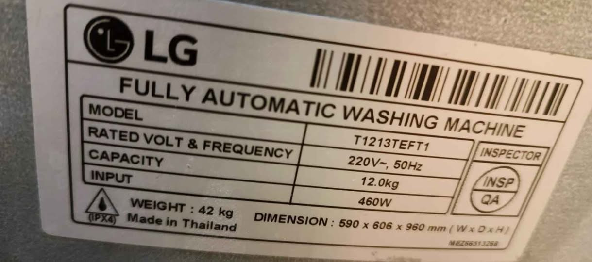 غسالة LG أوتوماتيك تحميل علوي (فوقية) سعة 12 كغم، صناعة تايلندية، نظام TurboDrum و Punch+3، شغالة بصورة ممتازة وما بيها مشاكل تشغيل.
✅ سعة كبيرة 12 كيلو
✅ مناسبة للعوائل
✅ غسل قوي وتنشيف جيد
✅ فحص ومعاينة قبل الشراء
💰 السعر: 300,000 دينار عراقي
📍 الموقع: [كراده داخل قرب محطة وقود ابو اقلام ]
📞 للاستفسار مراسلة خاص أو اتصال ***********
ملاحظة: الغسالة مستخدمة استخدام منزلي وبحالة جيدة، والبيع لعدم الحاجة. بغداد, العراق

