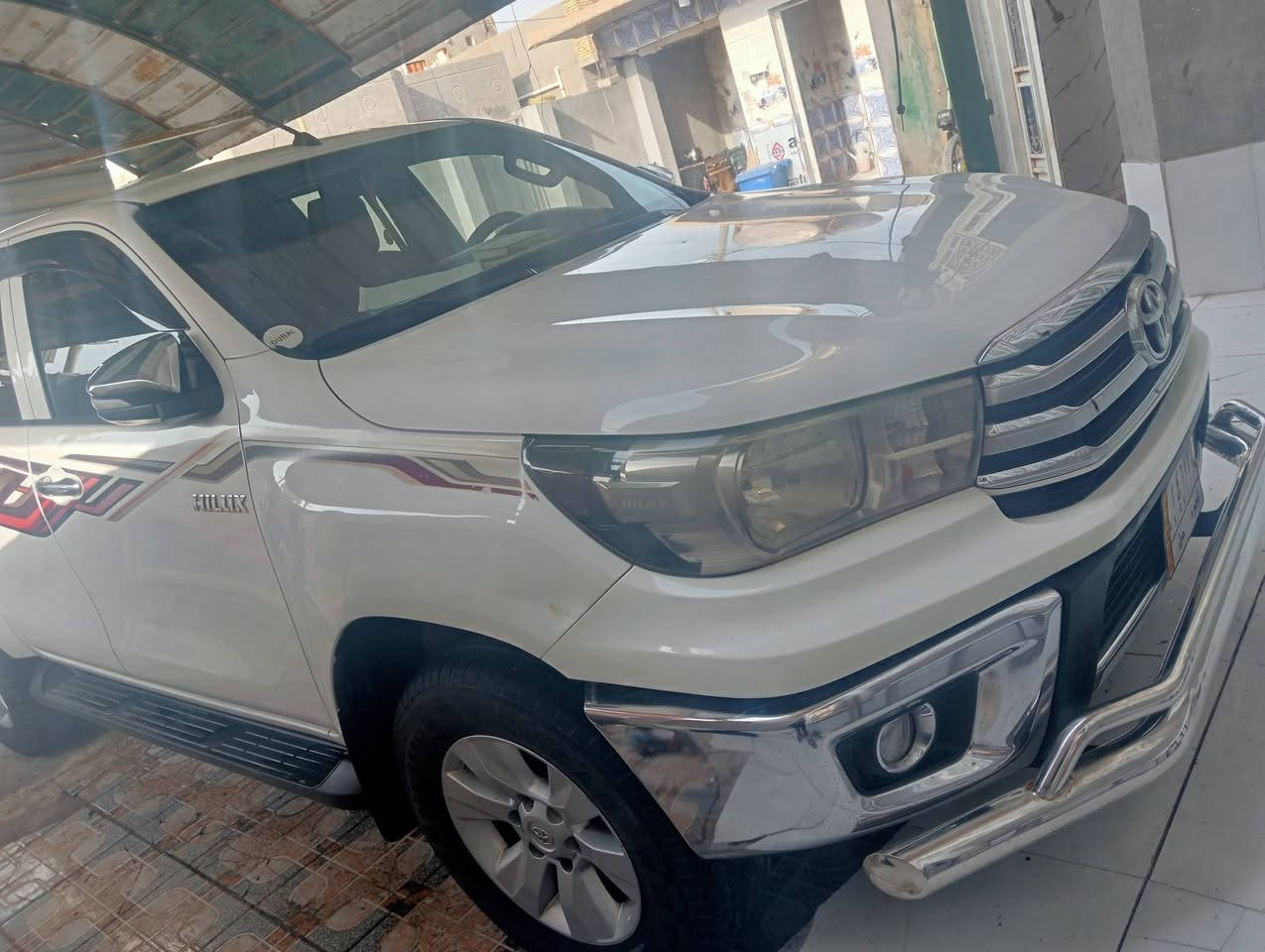 السلام عليكم هايلوكس للبيع مديل 2017 كفاله عامه سنويه 28 رقم سع بصره اوتماتيك مكفوله  سعرها 200
الاستفسار اتصال ***********
