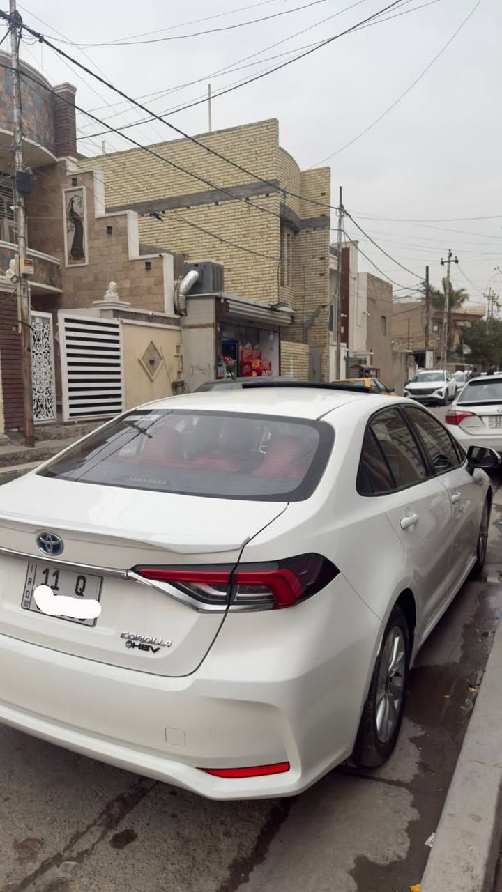 السلام عليكم
كورلا هايبرد 2024 شكل الخليجي  علامه زركه فول للاخير  ماشيه 20 الف رقم بغداد الإنكليزي   

فتحة سقف

السياره كفاله عامه 

رادار 

تحذير عند خروج عن المسار 

مثبت سرعة 

اكواب حار بارد 

قيادة ذاتية 

بريك ذاتي عند حاجة 

وضعيات قيادة 3

زر EV 

اوتو هولد 

هند بريك ذكي بصمة 

 فول تحكمات ستيرن 

شاشة كبيرة كار بلي +حاكية 

ويل كب تيوتا 

بك لايت لد اضواء زينون +كشافات زينون 

شاشة عدادات دجتل 

اشاير مري 

تبريد قطعتين ثلج ❄️ 

منافذ طاقة بل خلف  وبل امام 

زر اوتو لايت عالي 

اربع جام اوتو 

داخل جلد بلادي احمر

أناره داخلية لد 

دخول ذكي بدون مفتاح 

ترحيب عند اقتراب السعر 147 وبيه مجال بسيط 

مكاني السيدية

بيهة رصعة بجاملغ الخلفي 

***********
