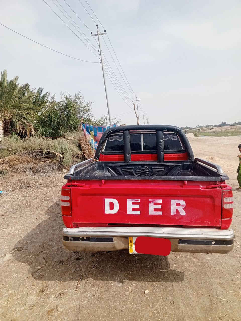 سلام عليكم للبيع دير 2012 رقم قادسيه سنويا جديده مداور ثاني يوم محرك كير شرط حداديه جديده كلش كهربائيات شغاله تخم تاير جديد مكفولة من الضربه والتبديل 
سياره جاهزه مال جناي  
مكان السياره النجف الأشرف 
***********
