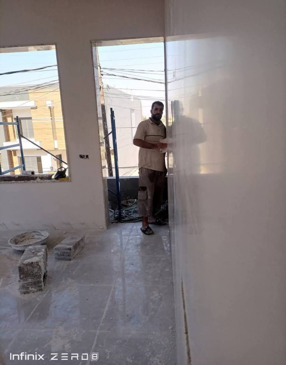 جزء من عمالي جص وبورك جص الموصل الفني نشاء الله ينال عجابكم العمل داخل بغداد الستفسار خاص كادر من الموصل شقل سلام مهندس بسعر مناسب ***********
