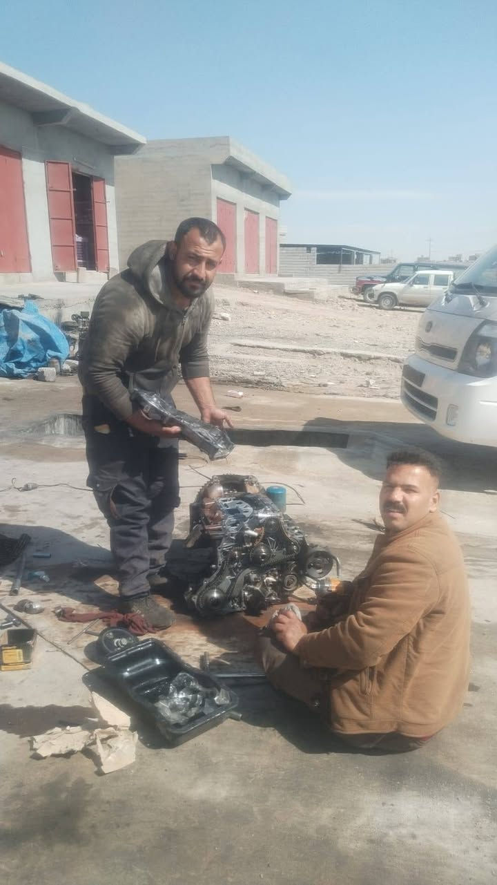 السلام عليكم ورحمة الله وبركاته ل الفائده كراج لتصليح الكيات وتعمير البم والنوزلات وتبديل دسكات كافه السيارات لسنا الوحيدين لكننا الافضل دائماً شعارنا الدقه والإخلاص في العمل وحياكم الله وتعمير كيا كرنفال ومحرك ادبلوو جاف ومي يعني ابوالزنجيل نشغلوو انجكترات كهربائي تعمير موجود سنتافي كاز محركات دايوو سامسونك العنوان الشرقاط ناحية اشور اسديره وسطئ قرب كراج هشام النزال وقاعه اسديره وسطه للمناسبات اخوتكم ناظم العويد وشيلان ألعبيدي وكل الهلا بيكم *********** ***********
