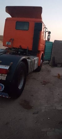 للبيع سكانيه بس الرأس موديل 91 تخم تاير جاهزه للشغل رقم واسط انكليزي 3...