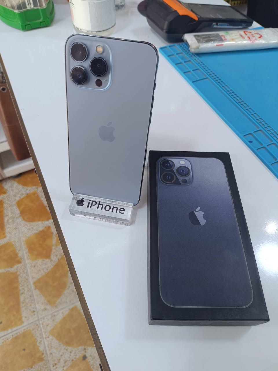 آيفون 13 برو ماكس وتر برو شرط مامفتوح امريكي ذاكره 256 بطاريه 77 لون مميز ملحقات كامله سعر 625 بابل الحمزه الغربي *********** لشراي يتصل
