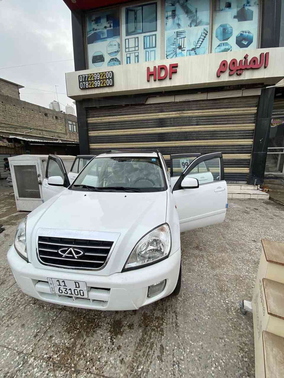 شيري تيكو 2012رقم بغداد دولي شرط التحويل
سنويه جديدة هزه جديدة
كير ميكانيكي
كفاله عامه من الضربه والفتح والصبغ عده تلكيط خياس بسيط جدا وبارد بسيط
السياره جديده كلش 
فول موصفات وكلشي بيه شغال 
كشاف ظبابي امامي خلفي 
تبريد ثلج
مكينه وكير مكفولات كير ميكانيكي
زوج تايرات وحداديه جدد
غرفته نضيفه جدا
بيه مشط ستيرن ينگط دهن
وسعره 58 بيه مجال بسيط
مكاني الزعفرانية 
***********
