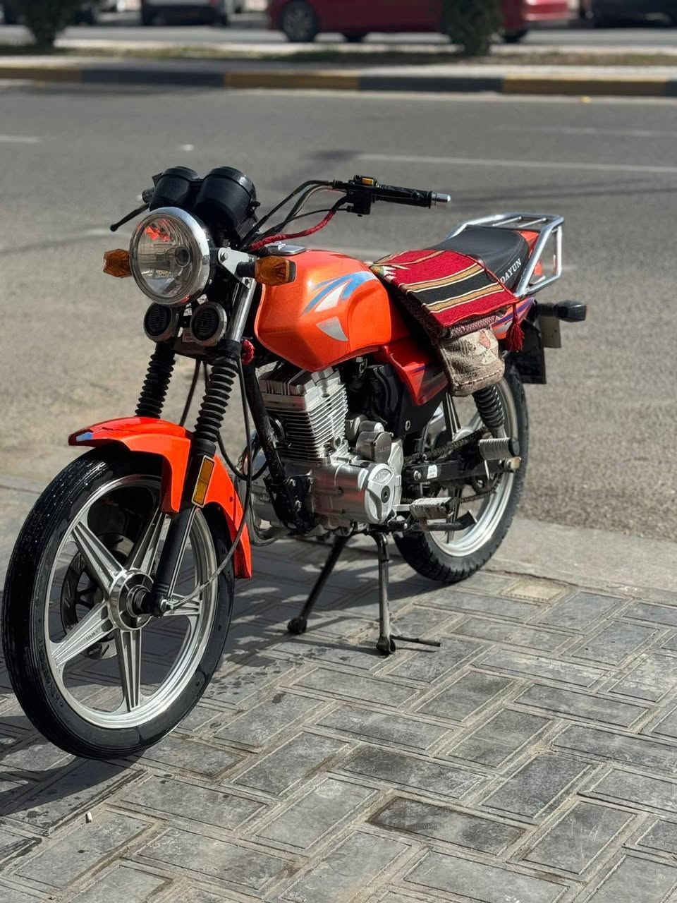 للبيع
سلام عليكم الدراجه بيه نواقص بسيطه الدراجه خير من الله مكاني كربلاء اوراق اصولي المكينه كفاله من التبخير والتنقيص الدراجه موديل  (22طالعه ب23) السعر اتصل عله رقم وبيك خير وتدلل ‏‪0773 282 7801‬‏
