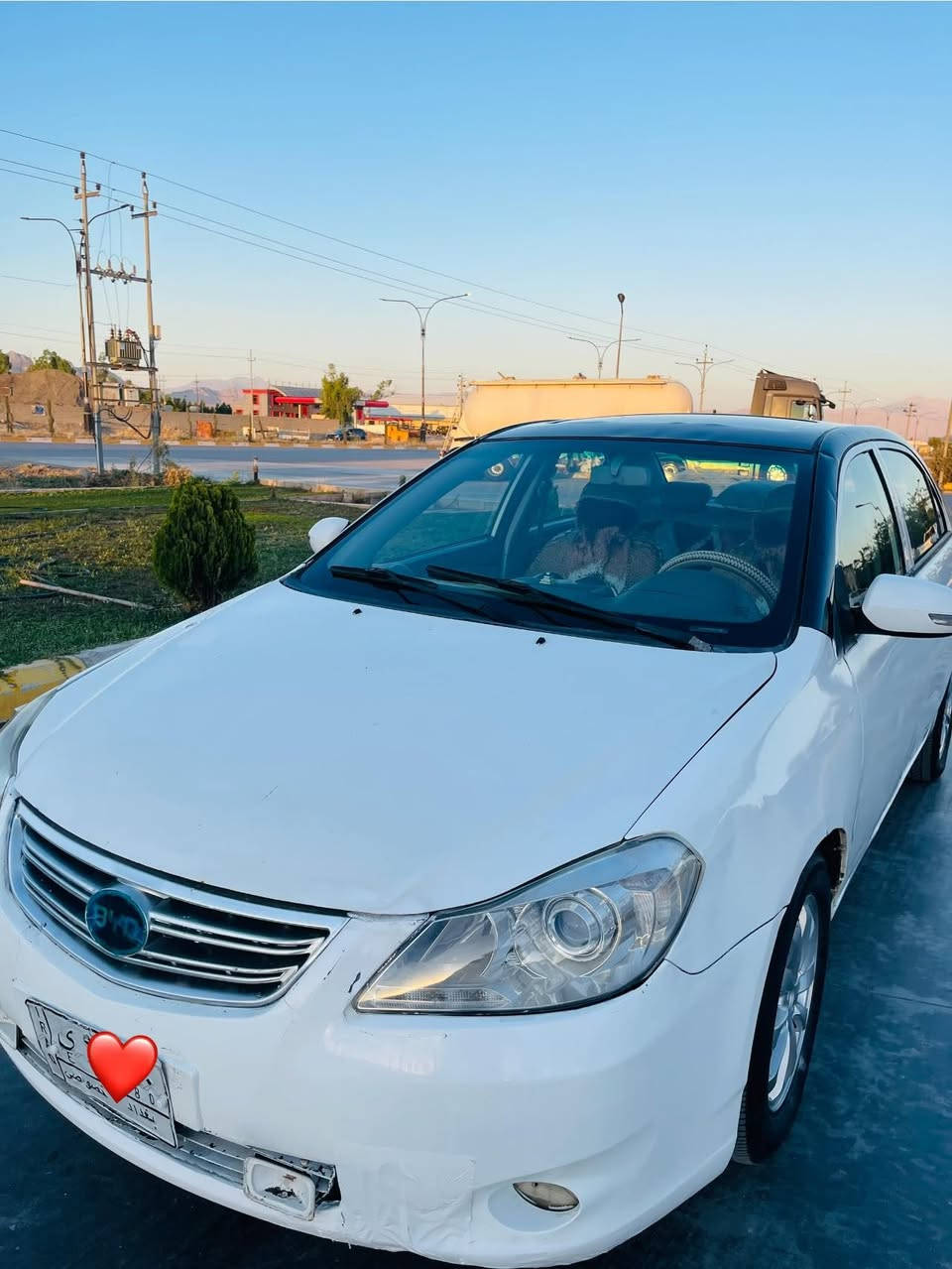 ‏ 🌹 G3    Byd   مۆدێل 2013 🌹
 فول مواسەفات  ، شاشە ئایپاد
بەسمە ، Abs ، جام کارەبایی 
گێڕ و مەکینەی بیلاد  ، تەبریت  
مەسروفی تیانیە ، بەشەرتی فیتەر 
ڕەقەم بەغدایە  بەشەرتی ئەولەویات و پاکانەی مروری بۆ کراوە
بەشەرتی مەدەنی  ، هیچ غەرامەی لەسەر نیە 
سعر  36 گەڵا  مەجالێکی برایانە .
شوێن /ڕانیە (حاجیاوا)
ڕەقەم: 
***********
 ***********
گەر موشتەری نی سەرمان مەئێشێنە مەمنونین.
