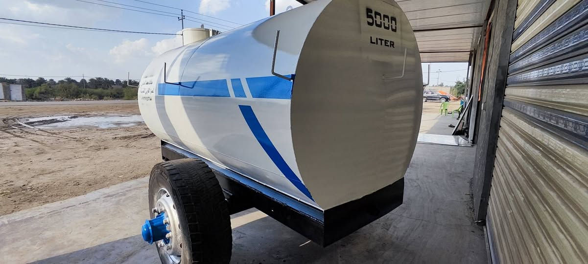 مقطوره تزكام جديد السعه 5000لتر حديد  التانكي مغلون 3ملم الشاصي 8ملم دنكير تريله تاير جوبلس 22.5  للاستفسار واتساب ***********/***********
