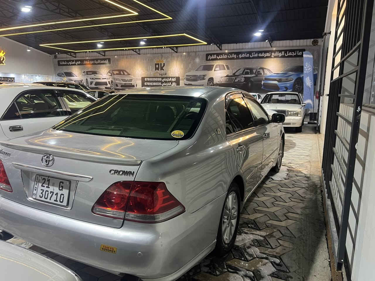 للبيع او مراوس
شاهينه موديل 2004 

شاصي 80

رقم سلمانيه دولي 

( مداور ثاني يوم ) 

برده خلفيه 

برد جانبيه 

6بصمات

إشارة ترحيب عنده الاقتراب 

سعر 140$

مري شفط

تنزيل وتصعيد الجام اوتو 

6بصمات 

سيدي ومضخم 

ام بي فاير سيدي 12

مثبت سرعه 

داخل رصاصي

لايت دوار كرستال 5قطع

تبريد 3 قطع

تحكمات خلفيه بكل السياره

وبعد بيهة مواصفات الجناي يعرفهة 

مكان السياره نجف 

***********
