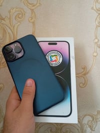 ايفون 14 بروماكس مكفول ماستر عربي 256 بطاريه 85 السعر 875 07717824112