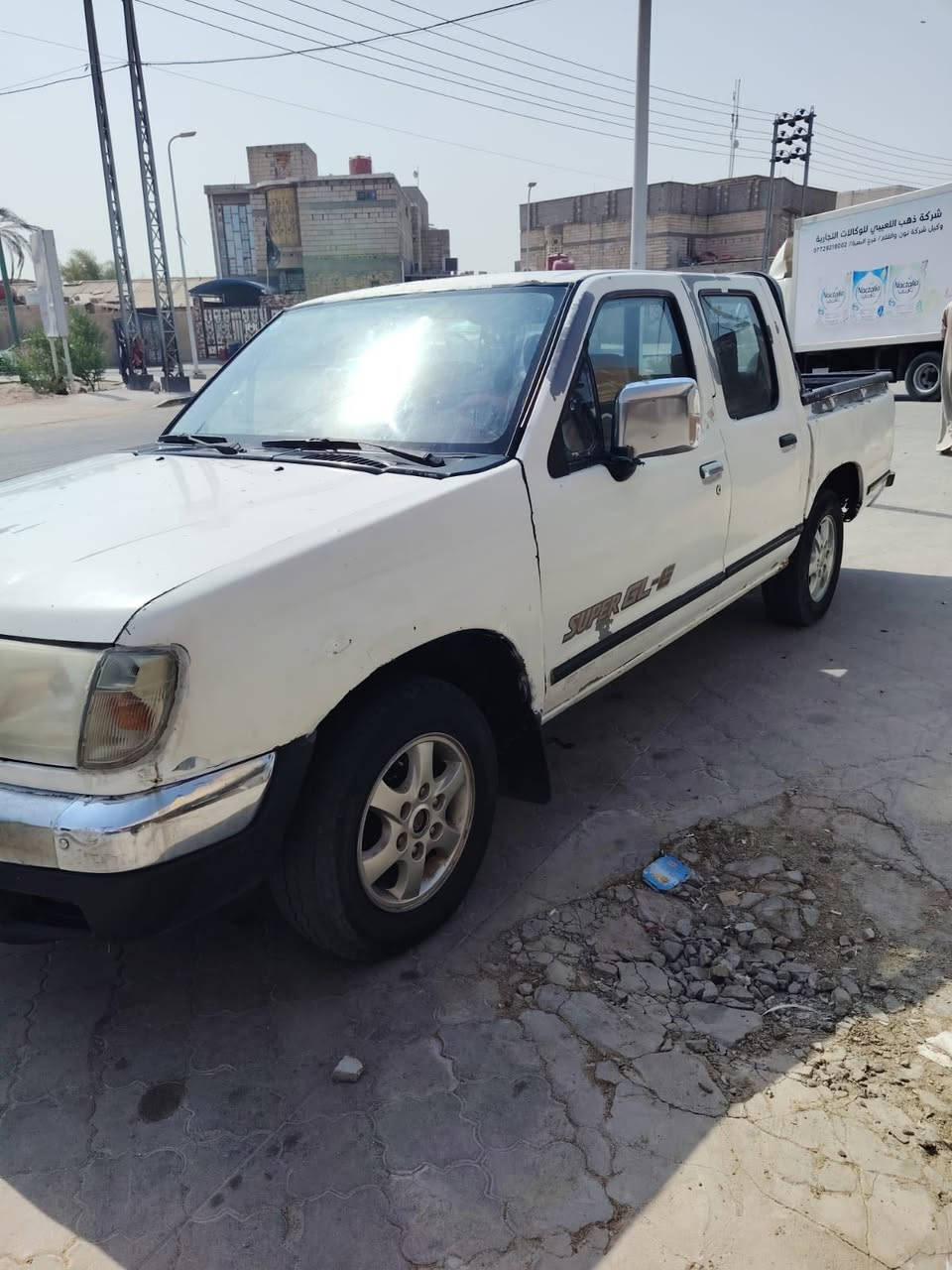 السلام عليكم بيكب نيسان 2002بابطين سنويه جديده رقم إنكليزي بسمي تماتيك بلادي مكينه وكير وشاصي كفاله سعر 75 مكان بصره زبير رجان لي موشراي لايتصل ***********
