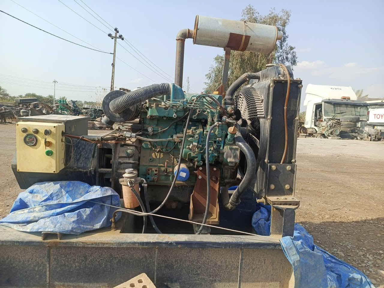 السلام عليكم ورحمه الله وبركاته مولد 30كي في أربعة بستم فولفو وارد ياباني شركة ينمر مكفول السعر 25ورقة اقتصاد بالكاز المكان الصويرة ***********
