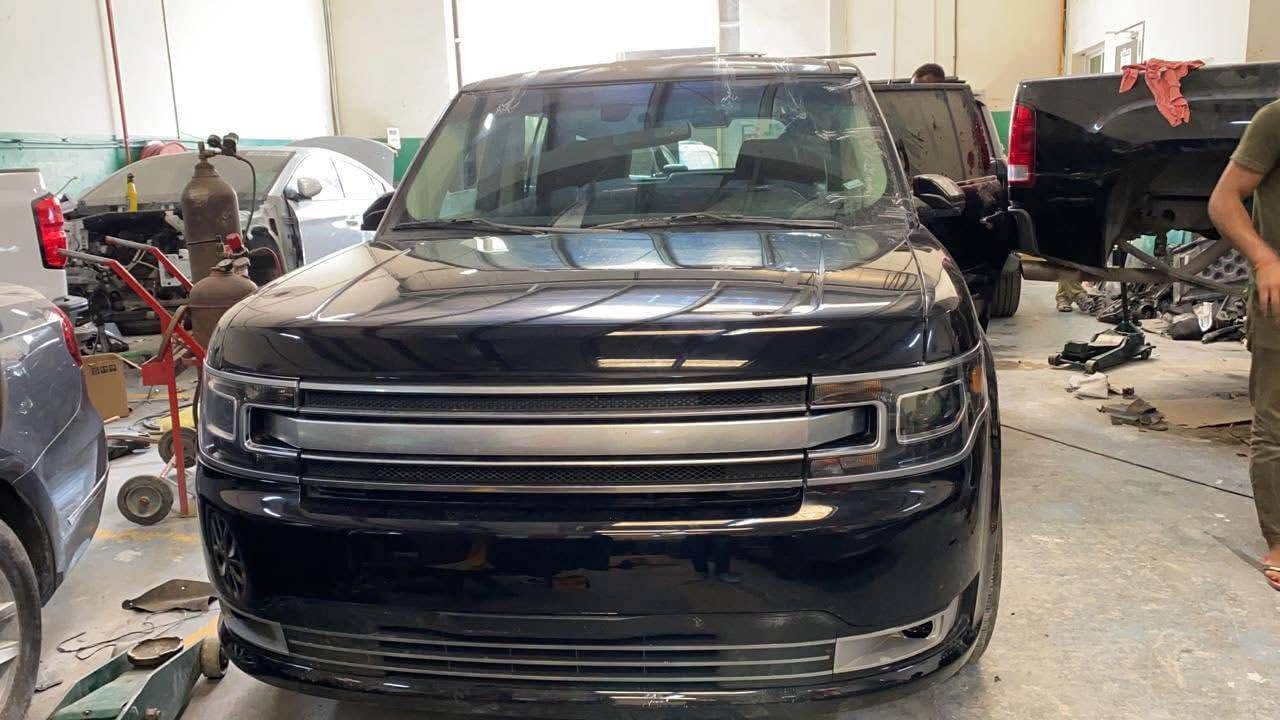 سلام عليكم فورد فلكس فول مواصفات اليمتد سياره جاهزه كير مكينه حداديه مكفولات حادث جاملغ بنيد فقط رقم بغداد بسمي مكان السياره ميسان السعر 155 ***********
