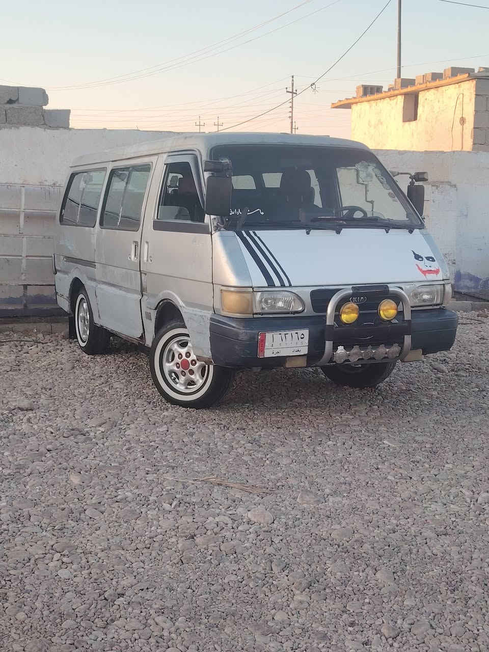 يا الله سلام عليكم شباب كيا بستا للبيع مديل ٩٥ سياره مصفرة من كل شي مامطلوبة ربع دينار مصفرة هيئة ومرور السيارة جاهزة مجهزة بوجهك للشارع تخم تاير جواها جديد باتري جديد شواصي شركة كهربائييات كلهة شغاله مكينة كير اكسل بم خير من الله شرط لاتنقيص ولاتبخير مكان السياره ديالى قضاء بلدروز السنوية ذاك الشهر سقططت سعرها ٣٠ اوبيها مجال السيارة موبسمي شرط التحويل رقم *********** للاتصال
