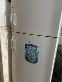 ثلاجة جبيرة • غسالة حوضين • بدون تصليح