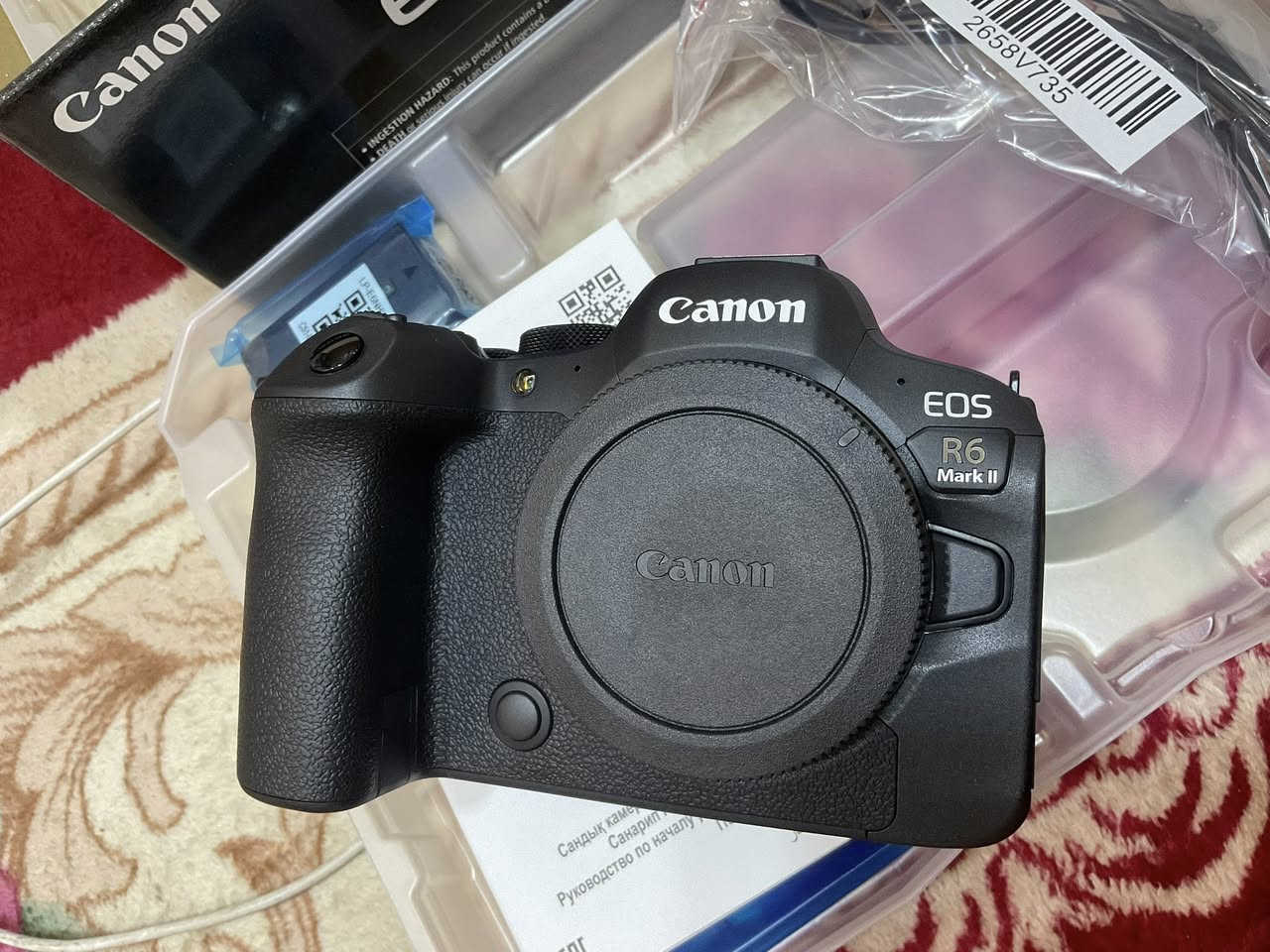 كانون R6m2 جديد ما مستخدم 🆕
فقط بدي السعر مليونين و 300 الف 

ما مستخدم شركة جديد جديد 🆕 

مكاني بابل

***********
