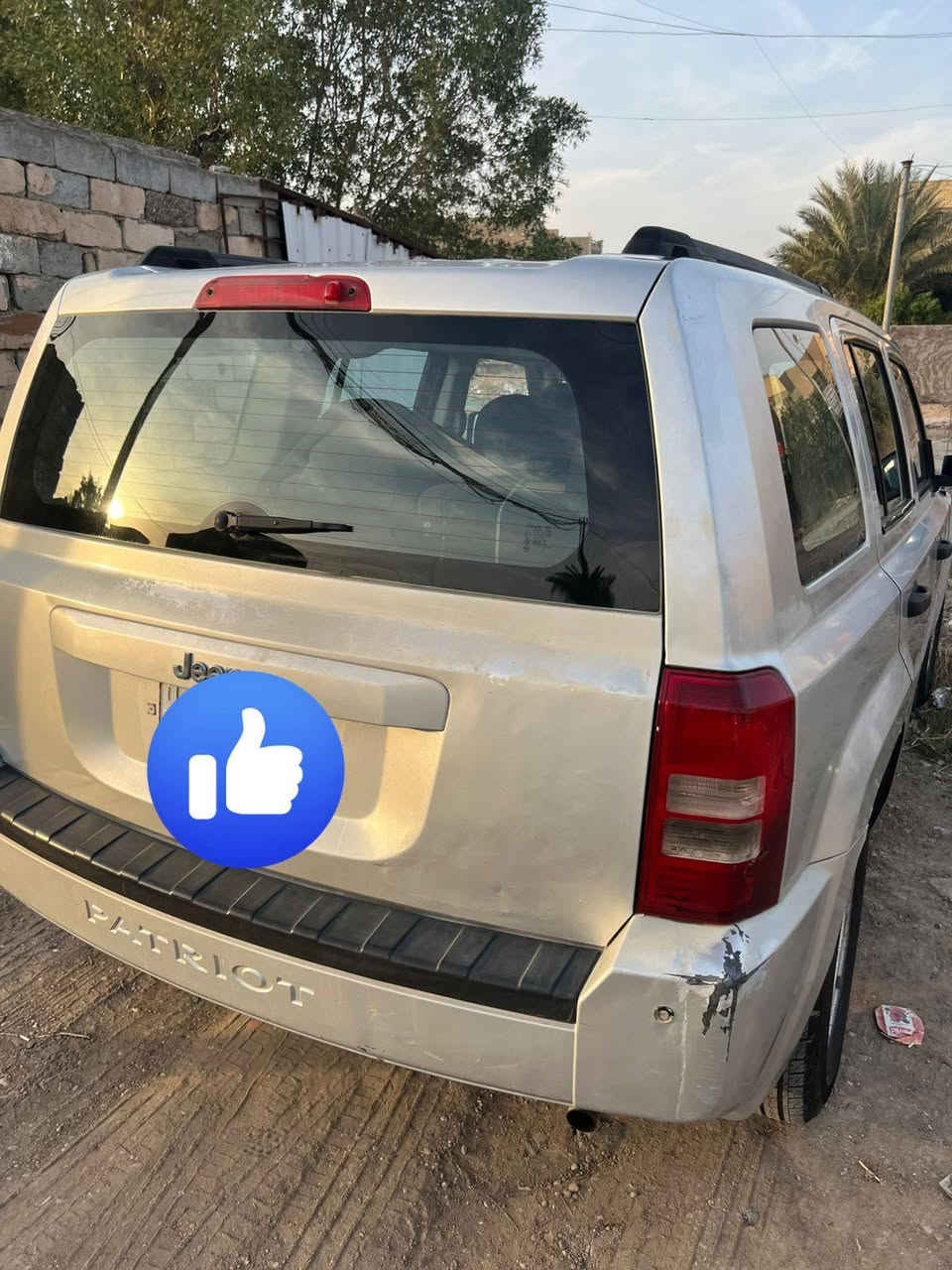 جيب باتريوت موديل 2007 ، رقم بغداد ، السنوية باسمي مدة النفاذ بــ29 ، كاملة وجاهزة المكينة خير من الله ، تخم تاير جديد ، باتري جديد ، تبريد منظومة كاملة بدلتها وتدفئة ، يعني الحمدلله كاملة وجاهزة ، بالواقع احلى من الصور ، وشوف بعينك ، رايدها بـ75 وبيها مجال  .
مكاني بغداد المحمودية
‏‪***********‬‏
