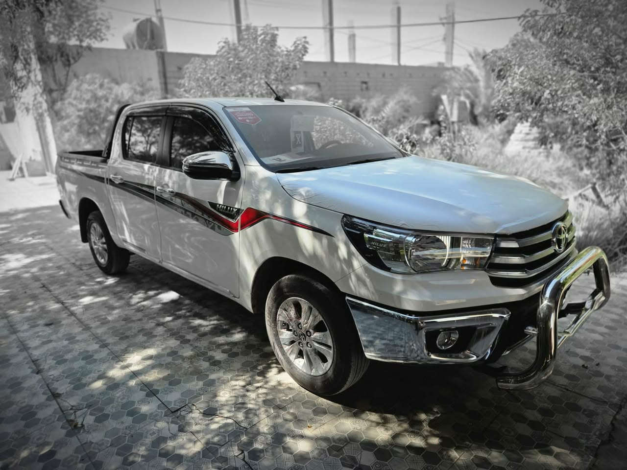 مكلف بلنشر
السلام عليكم
تويوتا هايلوكس موديل 2025 
ناصي مواصفات ساز داخل الضمان 
ماشية 5500 حقيقي 

رقم بغداد باسمي تحويل مباشر 

مكفولة كفالة عامة 

السعر 318$ وبيها مجال بسيط 

العنوان بابل 

***********
