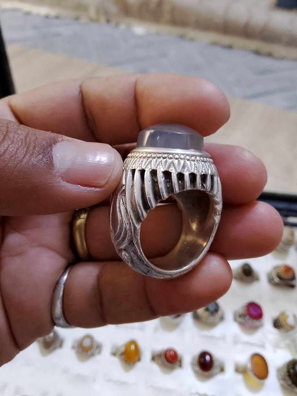 يماني شجري ثقيل جدا وزن الخاتم 44الة شوية


**إذا كنت صاحب هذا الإعلان وتريد حذفه لأي سبب، رجاءا أرسل رسالة إلى الدعم الفني**